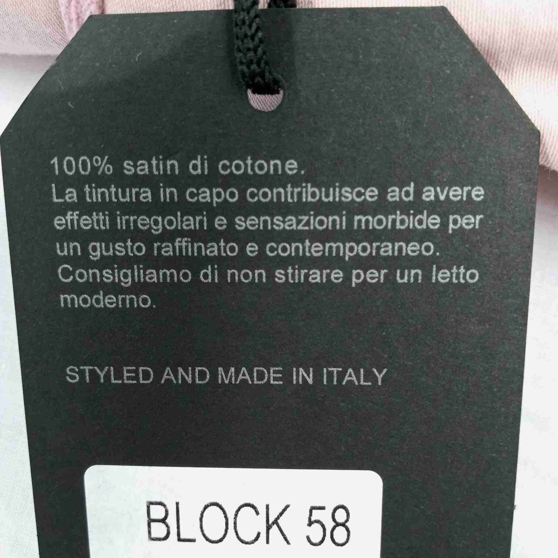 Federe raso Block 58 Le Nostre Cose 7 Federe raso Block 58 Le Nostre Cose - immagine 7